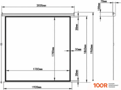 Проекционный экран BRAUBERG MOTO 4:3 (180X180) 236733 (234849)