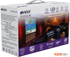 Проектор Hiper CINEMA A1 (БЕЛЫЙ) (234313)