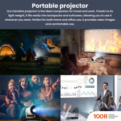 Проектор Extralink SMART LIFE ESP-300 EX.35757 (234309)