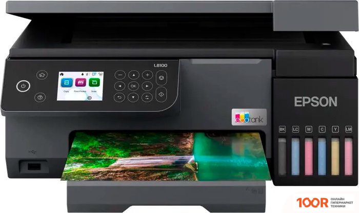 Epson ECOTANK L8100 (ЧЕРНЫЙ) (233307)