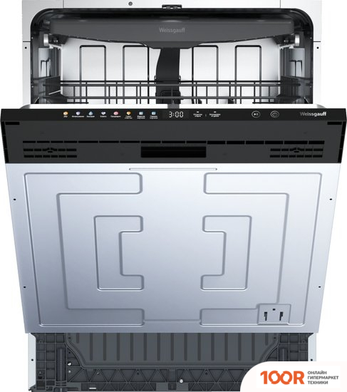 Посудомоечная машина Weissgauff BDW 6038 TOUCH INVERTER AUTOOPEN INFOLIGHT (232822)