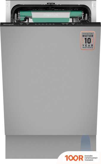 Посудомоечная машина Weissgauff BDW 4536 D INVERTER AUTOOPEN TIMER FLOOR (232800)
