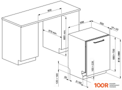 Посудомоечная машина Smeg ST292D (232633)