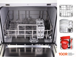 Посудомоечная машина Oursson DW4002TD/WH (232356)