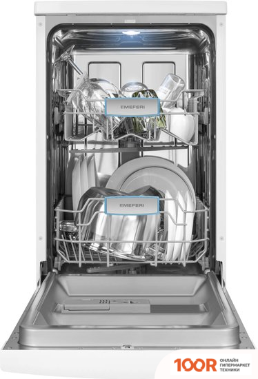 Посудомоечная машина Meferi MDW4562WH FS LIGHT (232131)