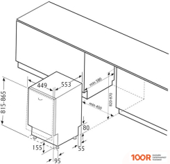 Посудомоечная машина Krona KASKATA 45 BI (231998)