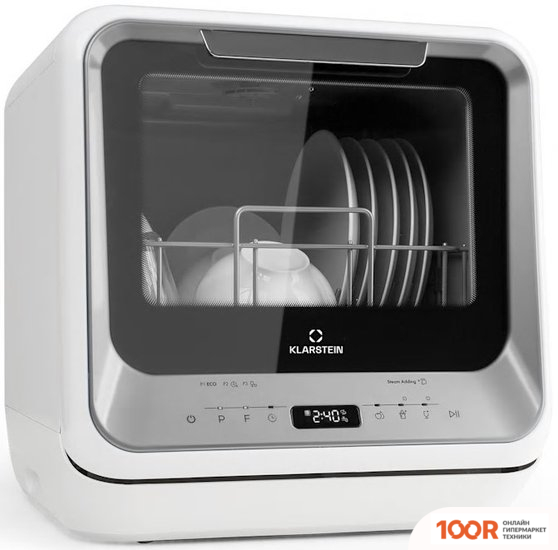 Посудомоечная машина Klarstein AMAZONIA MINI (СЕРЕБРИСТЫЙ) (231931)