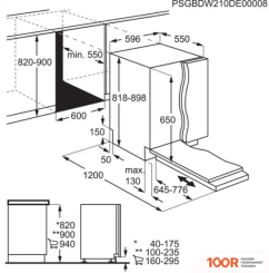 Посудомоечная машина Electrolux EEM48300L (231363)