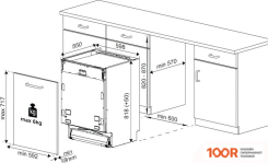 Посудомоечная машина BEKO BDIN38530A (230579)