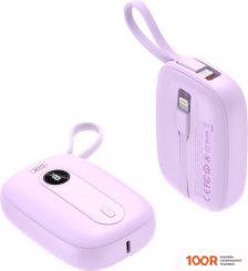 Внешний аккумулятор XO PR246 10000MAH (ФИОЛЕТОВЫЙ) (230399)