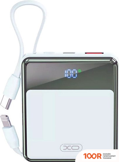 Внешний аккумулятор XO PR224 10000MAH (БЕЛЫЙ) (230375)