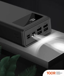 Внешний аккумулятор XO PR124 40000MAH (ЧЕРНЫЙ) (230353)