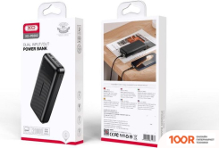 Внешний аккумулятор XO PB302 20000MAH (ЧЕРНЫЙ) (230349)