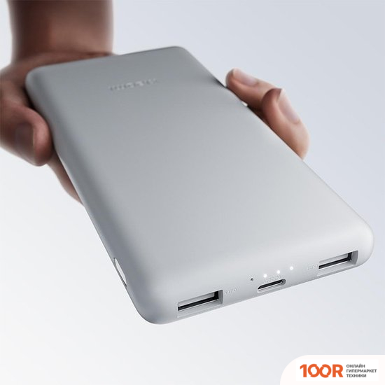 Внешний аккумулятор Xiaomi POWER BANK LITE P16ZM 10000MAH (БЕЛЫЙ, КИТАЙСКАЯ ВЕРСИЯ) (230332)