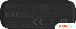 Внешний аккумулятор Xiaomi MI POWER BANK 3 ULTRA COMPACT PB1022Z 10000MAH (ЧЕРНЫЙ) (230323)