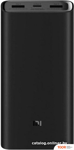 Внешний аккумулятор Xiaomi MI POWER BANK 3 PRO PLM07ZM 20000MAH (ЧЕРНЫЙ, МЕЖДУНАР. ВЕРСИЯ) (230322)