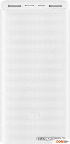 Внешний аккумулятор Xiaomi MI POWER BANK 3 PLM18ZM USB-C 20000MAH (БЕЛЫЙ) (230321)