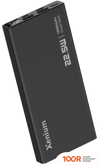 Внешний аккумулятор Xenium P2210 10000MAH (ЧЕРНЫЙ) (230298)