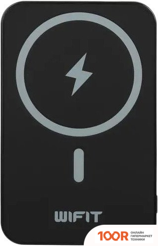 Внешний аккумулятор Wifit WIMAG MAGNETIC WIRELESS POWERBANK 5000MAH (ЧЕРНЫЙ) (230295)