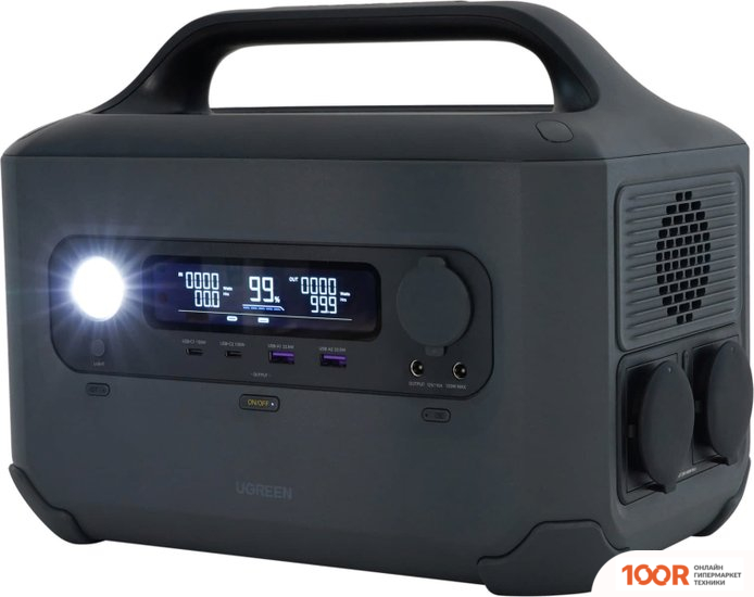 Внешний аккумулятор Ugreen POWERROAM PORTABLE POWER STATION GS600 15050 (230289)