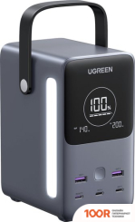 Внешний аккумулятор Ugreen PB770 48000MAH (СЕРЫЙ) + БРЕНДИРОВАННЫЙ БРЕЛОК UGREEN (230288)
