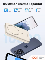 Внешний аккумулятор Ugreen PB561 10000MAH (БЕЖЕВЫЙ) (230273)