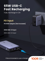 Внешний аккумулятор Ugreen PB205 25000MAH (СЕРЫЙ) (230266)