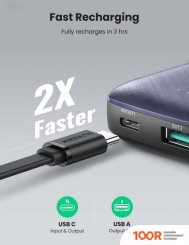 Внешний аккумулятор Ugreen PB178 80749 (230265)