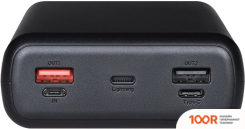 Внешний аккумулятор TFN SOLID PD 30000MAH (ЧЕРНЫЙ) (230254)