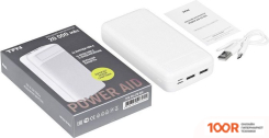 Внешний аккумулятор TFN POWERAID 20 20000MAH БЕЛЫЙ) (230225)