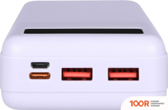 Внешний аккумулятор TFN PORTA LCD PD 22.5W 20000MAH (СИРЕНЕВЫЙ) (230197)