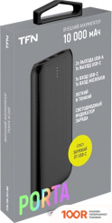 Внешний аккумулятор TFN PORTA 10 10000MAH (ЧЕРНЫЙ) (230190)