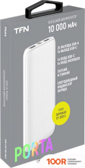 Внешний аккумулятор TFN PORTA 10 10000MAH (БЕЛЫЙ) (230189)