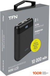 Внешний аккумулятор TFN MINI LCD 10000MAH (ЧЕРНЫЙ) (230188)