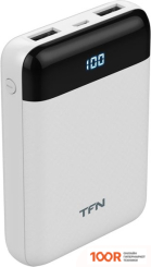 Внешний аккумулятор TFN MINI LCD 10000MAH (БЕЛЫЙ) (230187)