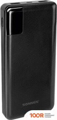 Внешний аккумулятор Sonnen POWERBANK Q60P 20000MAH (ЧЕРНЫЙ) (230159)