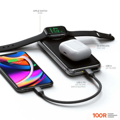 Внешний аккумулятор Satechi QUATRO WIRELESS 10000 MAH (230133)