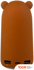 Внешний аккумулятор Rombica NEO TEDDY 10000MAH (КОРИЧНЕВЫЙ) (230125)