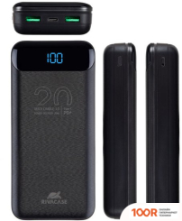 Внешний аккумулятор Rivacase VA2582 20000MAH (ЧЕРНЫЙ) (230117)