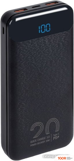Внешний аккумулятор Rivacase VA2580 20000MAH (ЧЕРНЫЙ) (230116)