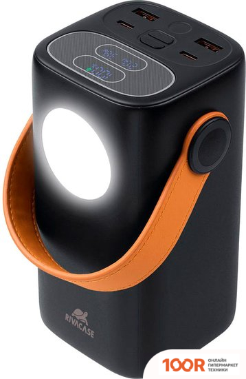 Внешний аккумулятор Rivacase VA1086 40000MAH (ЧЕРНЫЙ) (230088)