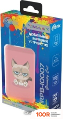 Внешний аккумулятор Ritmix RPB-10007 (СЕРДИТЫЙ КОТ) (230078)