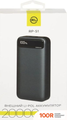 Внешний аккумулятор Red Line RP51 20000MAH (ЧЕРНЫЙ) (230067)
