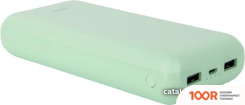 Внешний аккумулятор Perfeo COLOR VIBE 20000MAH (МЯТНЫЙ) (230029)