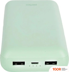Внешний аккумулятор Perfeo COLOR VIBE 20000MAH (МЯТНЫЙ) (230029)