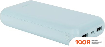 Внешний аккумулятор Perfeo COLOR VIBE 20000MAH (ГОЛУБОЙ) (230028)