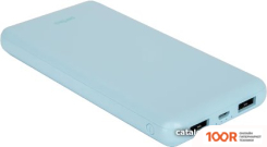 Внешний аккумулятор Perfeo COLOR VIBE 10000MAH (ГОЛУБОЙ) (230026)