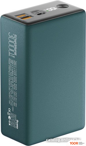 Внешний аккумулятор Olmio QX-30 30000MAH (ТЕМНО-ЗЕЛЕНЫЙ) (230021)
