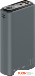 Внешний аккумулятор Olmio QS-30 30000MAH (ТЕМНО-СЕРЫЙ) (230015)