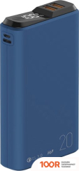 Внешний аккумулятор Olmio QS-20 20000MAH (ТЕМНО-СИНИЙ) (230014)